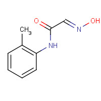 1132-03-2 (2E)-2-(Hydroxyimino)-N-(2-methylphenyl)acetamide chemical structure