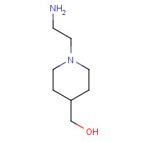 129999-62-8 [1-(2-Aminoethyl)piperidin-4-yl]methanol chemical structure