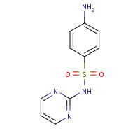 116-44-9 4-Amino-N-pyrimidin-2-ylbenzenesulfonamide chemical structure