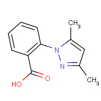 27363-77-5 2-(3,5-Dimethyl-1H-pyrazol-1-yl)benzoic acid chemical structure