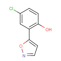 86176-56-9 4-Chloro-2-isoxazol-5-ylphenol chemical structure
