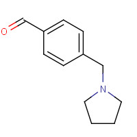 650628-72-1 4-(Pyrrolidin-1-ylmethyl)benzaldehyde chemical structure