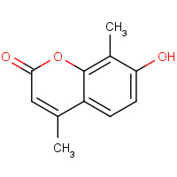 4115-76-8 7-Hydroxy-4,8-dimethyl-2H-chromen-2-one chemical structure