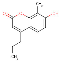 95184-99-9 7-Hydroxy-8-methyl-4-propyl-2H-chromen-2-one chemical structure