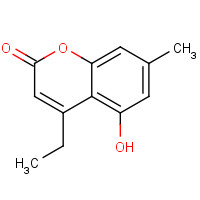 62036-49-1 4-Ethyl-5-hydroxy-7-methyl-2H-chromen-2-one chemical structure
