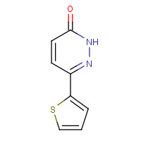54558-07-5 6-(2-Thienyl)pyridazin-3(2H)-one chemical structure
