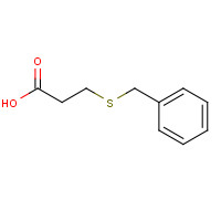 2899-66-3 3-(Benzylthio)propanoic acid chemical structure