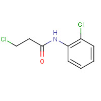 21261-72-3 3-Chloro-N-(2-chlorophenyl)propanamide chemical structure