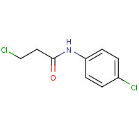 19314-16-0 3-Chloro-N-(4-chlorophenyl)propanamide chemical structure