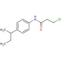 20331-29-7 N-(4-sec-Butylphenyl)-3-chloropropanamide chemical structure