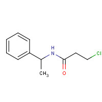80364-90-5 3-Chloro-N-(1-phenylethyl)propanamide chemical structure