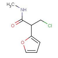 64017-87-4 3-Chloro-N-(2-furylmethyl)propanamide chemical structure