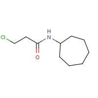 349098-09-5 3-Chloro-N-cycloheptylpropanamide chemical structure