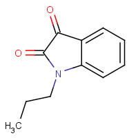 41042-12-0 1-Propyl-1H-indole-2,3-dione chemical structure