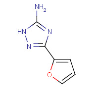 3663-61-4 3-(2-Furyl)-1H-1,2,4-triazol-5-amine chemical structure