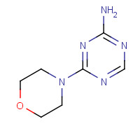 2045-25-2 4-Morpholin-4-yl-1,3,5-triazin-2-amine chemical structure