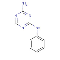 6011-10-5 N-Phenyl-1,3,5-triazine-2,4-diamine chemical structure