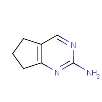 108990-72-3 6,7-Dihydro-5H-cyclopenta[d]pyrimidin-2-amine chemical structure