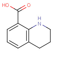 34849-19-9 1,2,3,4-Tetrahydroquinoline-8-carboxylic acid chemical structure