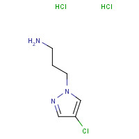 1006447-90-0 [3-(4-Chloro-1H-pyrazol-1-yl)propyl]amine dihydrochloride chemical structure