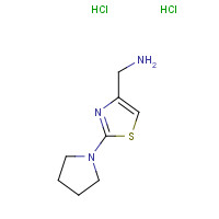 1209952-47-5 [(2-Pyrrolidin-1-yl-1,3-thiazol-4-yl)methyl]amine dihydrochloride chemical structure