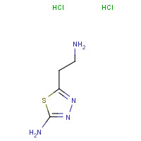 74784-47-7 5-(2-Aminoethyl)-1,3,4-thiadiazol-2-amine dihydrochloride chemical structure