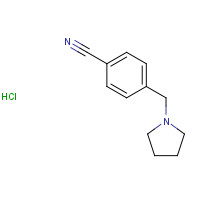 78064-96-7 4-(Pyrrolidin-1-ylmethyl)benzonitrile hydrochloride chemical structure