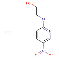 25948-12-3 2-[(5-Nitropyridin-2-yl)amino]ethanol hydrochloride chemical structure