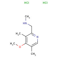 945983-90-4 [(4-Methoxy-3,5-dimethylpyridin-2-yl)methyl]-methylamine dihydrochloride chemical structure