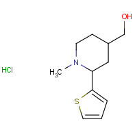 926921-81-5 [1-(2-Thienylmethyl)piperidin-4-yl]methanol hydrochloride chemical structure