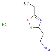946667-66-9 [2-(5-Ethyl-1,2,4-oxadiazol-3-yl)ethyl]amine hydrochloride chemical structure