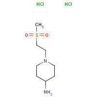 920111-82-6 1-[2-(Methylsulfonyl)ethyl]piperidin-4-amine dihydrochloride chemical structure