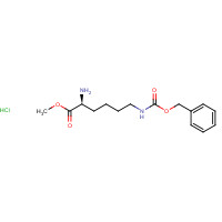 145586-17-0 Methyl N~6~-[(benzyloxy)carbonyl]lysinate hydrochloride chemical structure
