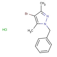 51108-53-3 1-Benzyl-4-bromo-3,5-dimethyl-1H-pyrazole hydrochloride chemical structure