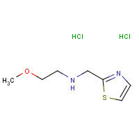 886504-94-5 (2-Methoxyethyl)(1,3-thiazol-2-ylmethyl)amine dihydrochloride chemical structure