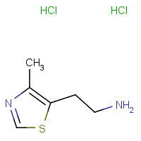 58981-35-4 [2-(4-Methyl-1,3-thiazol-5-yl)ethyl]amine dihydrochloride chemical structure