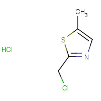 921145-23-5 2-(Chloromethyl)-5-methyl-1,3-thiazole hydrochloride chemical structure