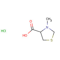 60129-40-0 3-Methyl-1,3-thiazolidine-4-carboxylic acid hydrochloride chemical structure