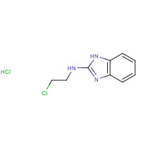 84797-54-6 N-(2-Chloroethyl)-1H-benzimidazol-2-amine hydrochloride chemical structure