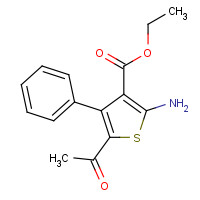 122835-45-4 Ethyl 5-acetyl-2-amino-4-phenylthiophene-3-carboxylate chemical structure