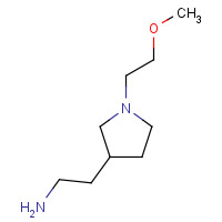 910442-18-1 {[1-(2-Methoxyethyl)pyrrolidin-3-yl]-methyl}methylamine chemical structure