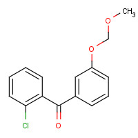 938458-60-7 (2-Chlorophenyl)[3-(methoxymethoxy)phenyl]-methanone chemical structure
