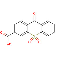 51762-52-8 9-Oxo-9H-thioxanthene-3-carboxylic acid 10,10-dioxide chemical structure