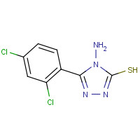 93677-89-5 4-Amino-5-(2,4-dichlorophenyl)-4H-1,2,4-triazole-3-thiol chemical structure