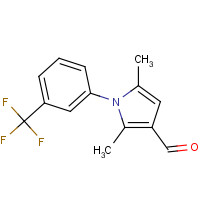 207233-99-6 2,5-Dimethyl-1-[3-(trifluoromethyl)phenyl]-1H-pyrrole-3-carbaldehyde chemical structure