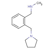 920461-58-1 N-Methyl-1-[2-(pyrrolidin-1-ylmethyl)phenyl]-methanamine chemical structure
