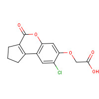 326102-27-6 [(8-Chloro-4-oxo-1,2,3,4-tetrahydrocyclopenta-[c]chromen-7-yl)oxy]acetic acid chemical structure