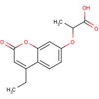 314742-23-9 2-[(4-Ethyl-2-oxo-2H-chromen-7-yl)oxy]-propanoic acid chemical structure