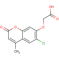 326102-48-1 [(6-Chloro-4-methyl-2-oxo-2H-chromen-7-yl)oxy]-acetic acid chemical structure