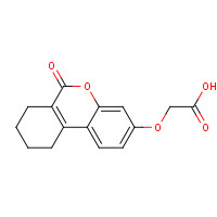 325737-63-1 [(6-Oxo-7,8,9,10-tetrahydro-6H-benzo[c]chromen-3-yl)oxy]acetic acid chemical structure